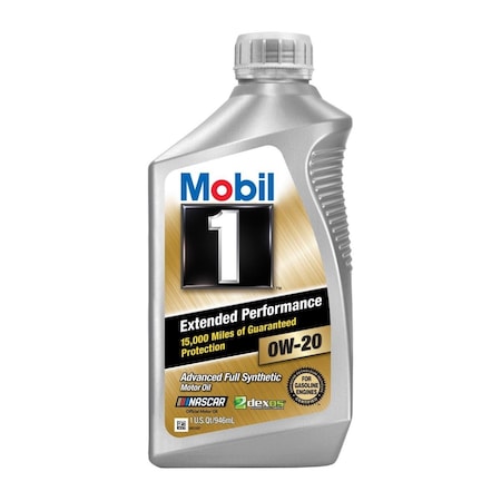 Mobil 1 120926 0W-20 EP Oil Bottles, 5 qt MO374617
